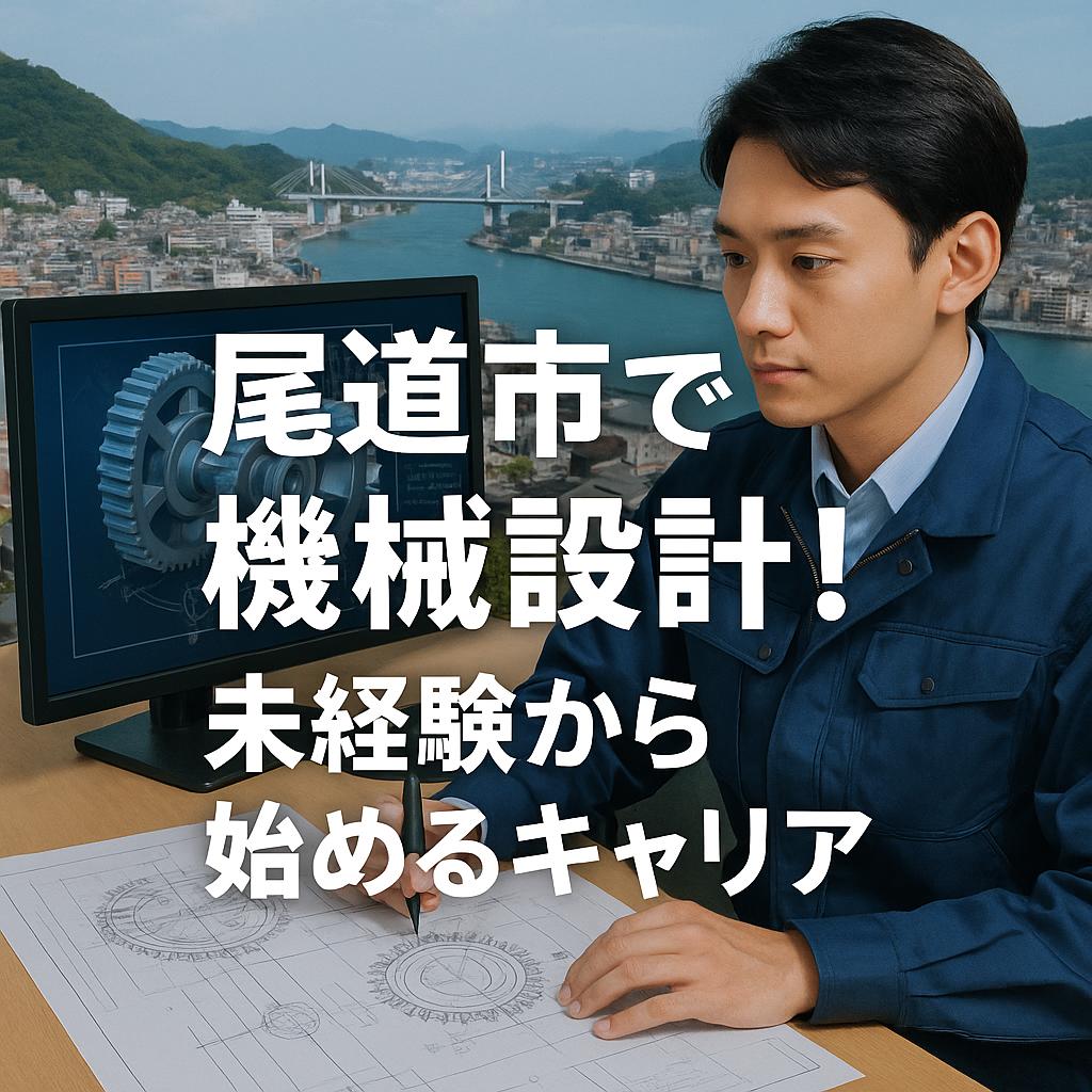尾道市で機械設計！未経験から始めるキャリア